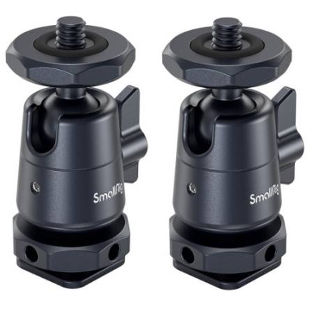 SmallRig 2948B - 2x wspornik/mini głowica kulowa